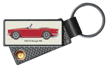 Triumph TR6 1969-76 (wire wheels) Keyring Lighter